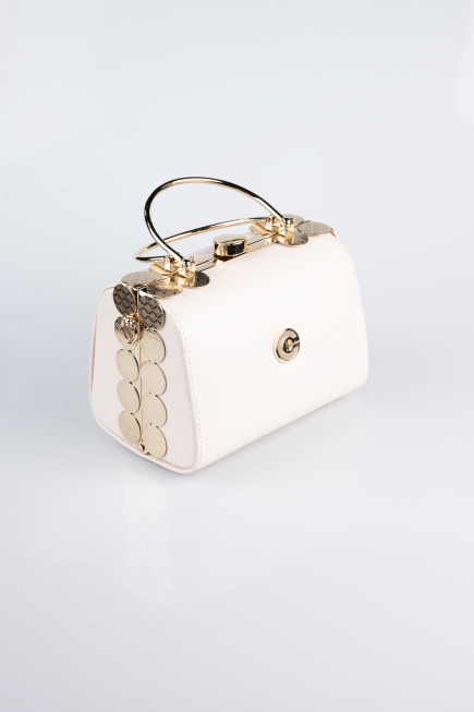 Nude Leather Night Bag KC170