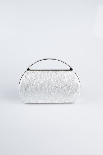 Silver Laser Cut Night Bag V351