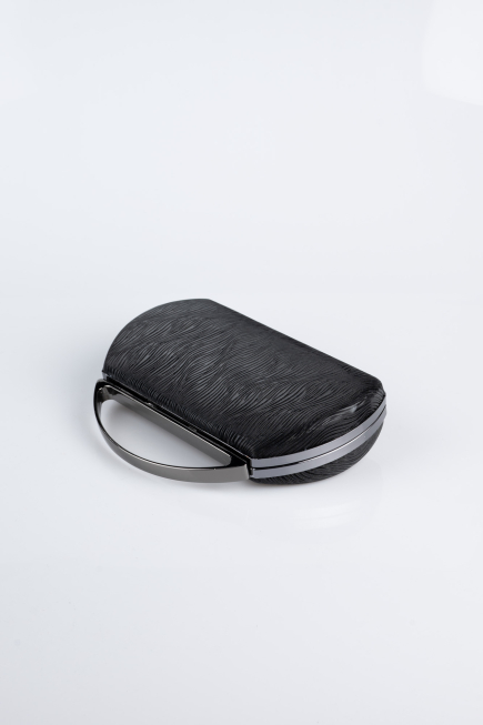 Black Laser Cut Night Bag V351