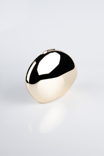 Gold Metal Evening Bag SH853