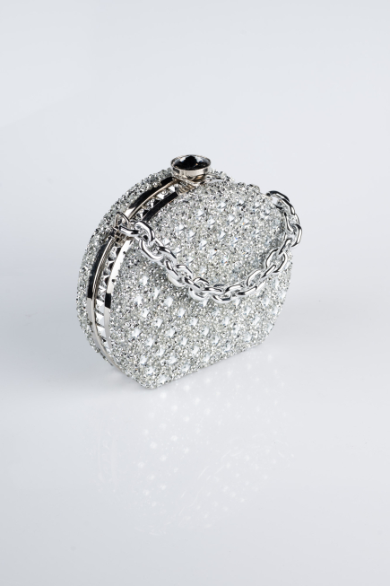 Silver Stony Night Bag SH854