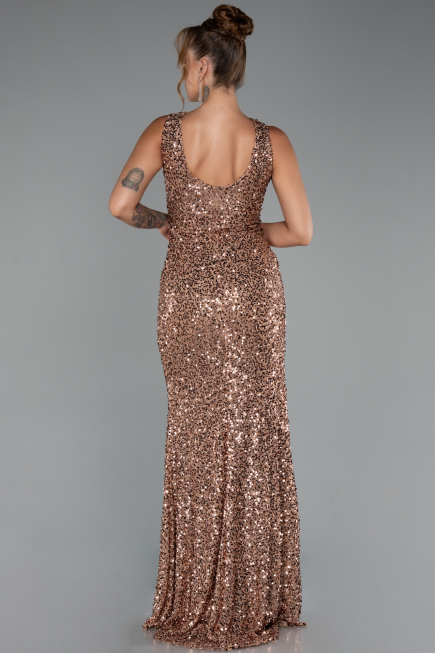 Long Copper Evening Dress ABU5281