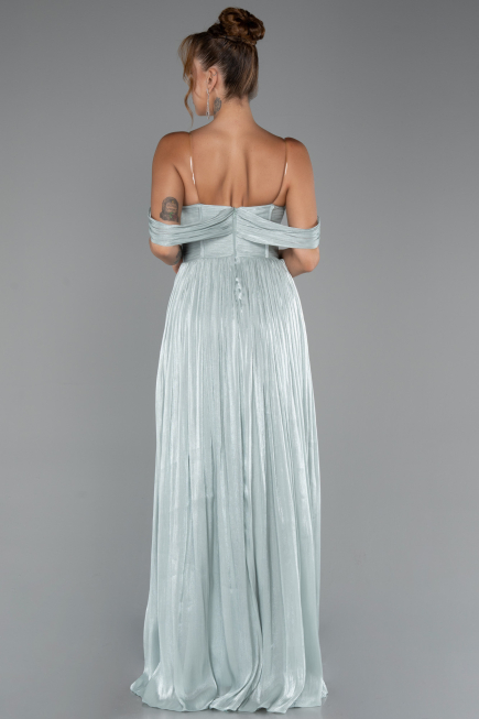 Long Mint Chiffon Cocktail Dress ABU5283