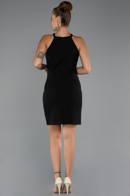 Short Black Cocktail Dress ABK2444