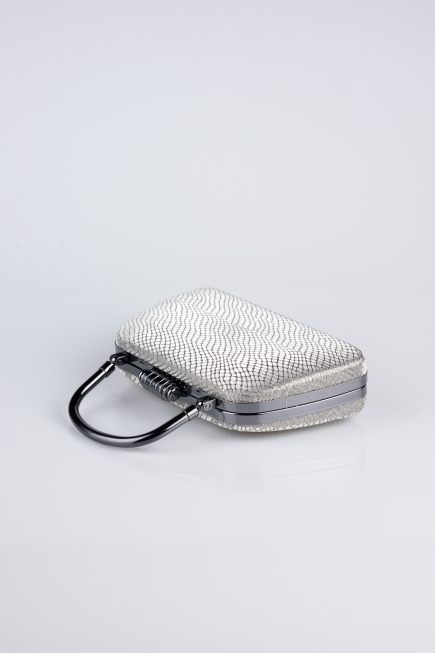 Platinum Patterned Night Bag SH839