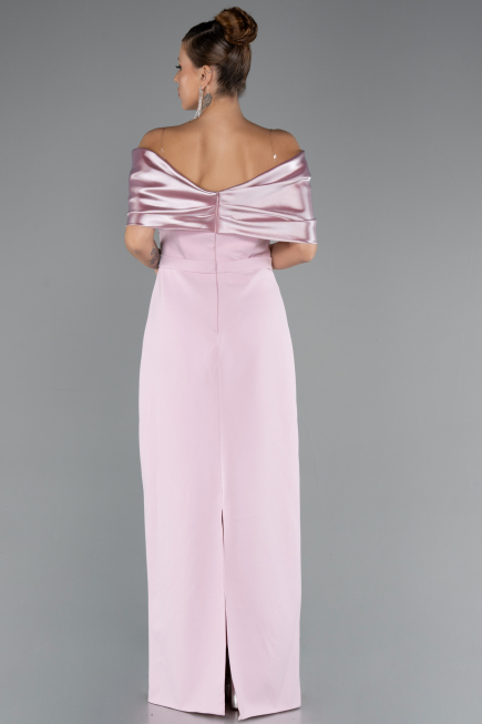 Long Powder Color Evening Dress ABU5352