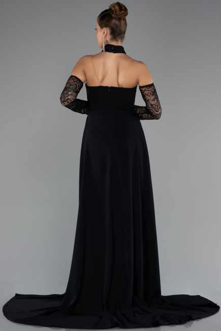 Long Black Evening Dress ABU5355