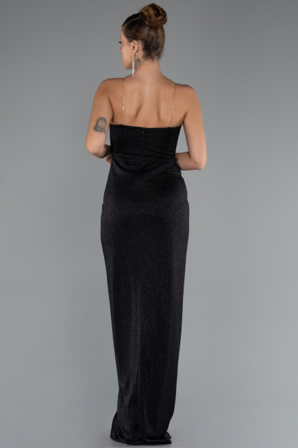 Long Black Prom Gown ABU5339