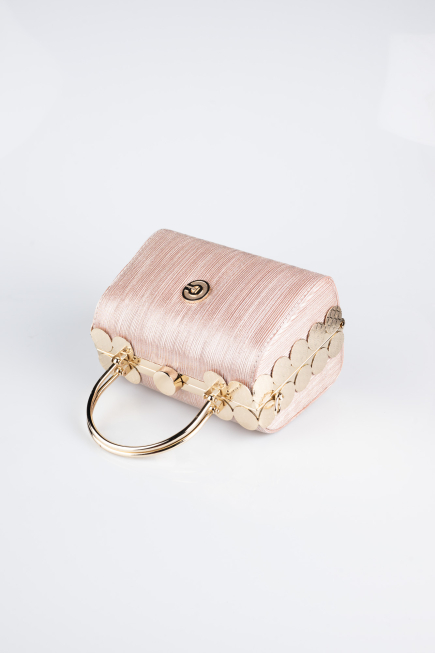 Powder Color Laser Cut Night Bag KC170
