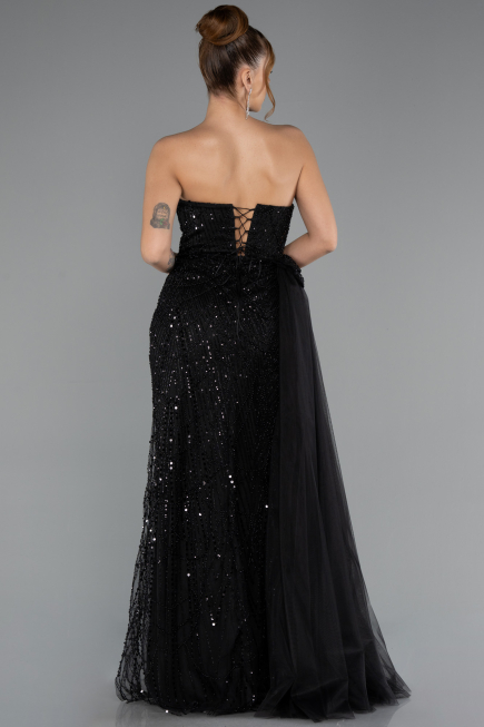 Long Black Evening Dress ABU5425