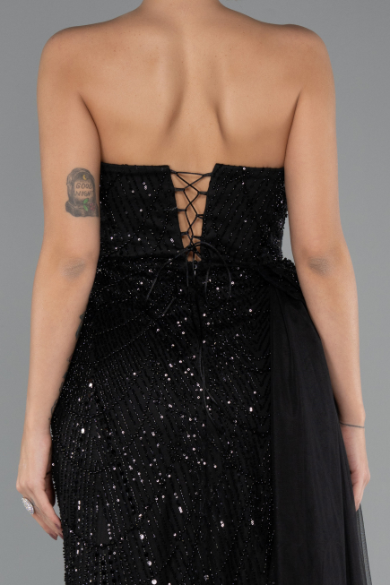 Long Black Evening Dress ABU5425