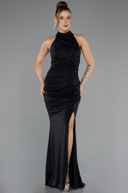 Long Black Evening Dress ABU5426