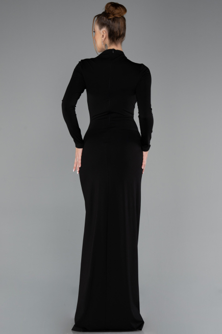 Long Black Evening Dress ABU5430