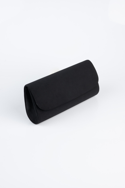Black Suede Evening Bag KC202