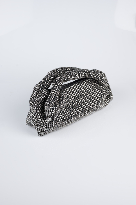 Platinum Stony Evening Bag MN973