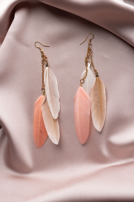 Salmon Earring UK944