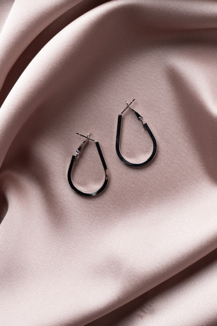 Silver Earring UK945