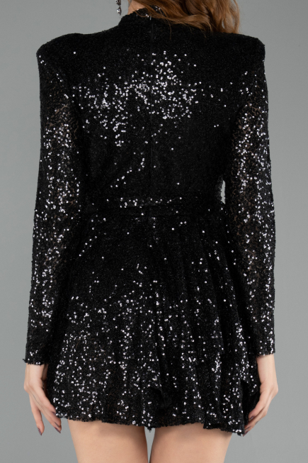 Short Black Party Dress ABK2480
