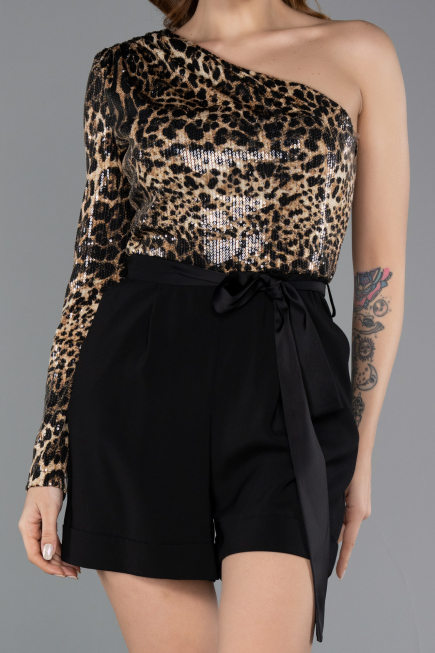 Leopar Party Dress EX72500