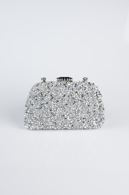 Silver Stony Night Bag SH839