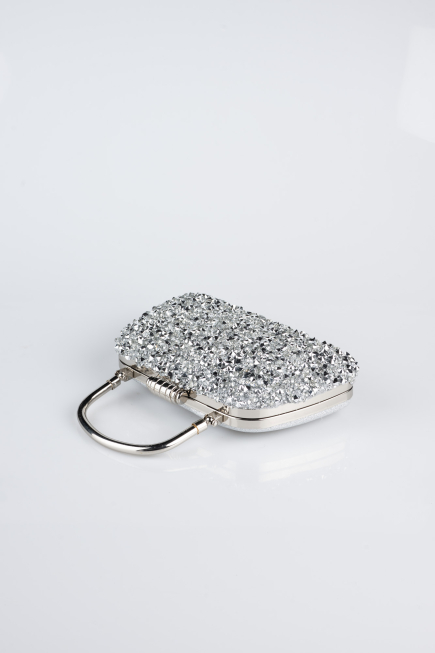 Silver Stony Night Bag SH839