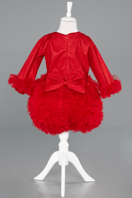 Short Red Girl Dress ABK2503