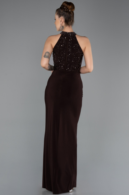 Long Brown Evening Dress ABU5593