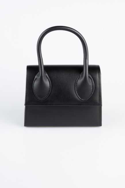 Black Leather Night Bag KC165