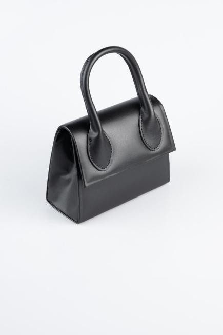 Black Leather Night Bag KC165