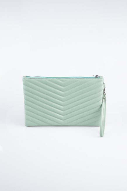 Mint Leather Evening Bag KC413