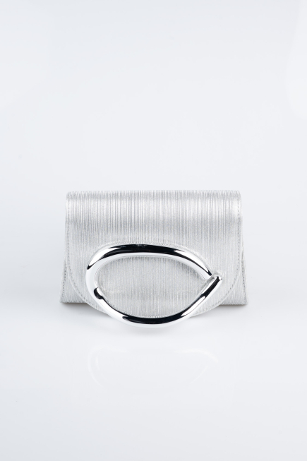 Silver Laser Cut Night Bag KC790