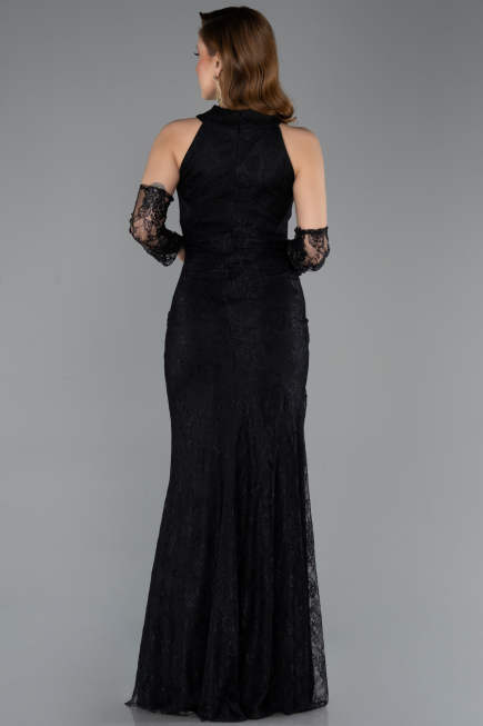 Long Black Dantelle Mermaid Prom Dress ABU5598