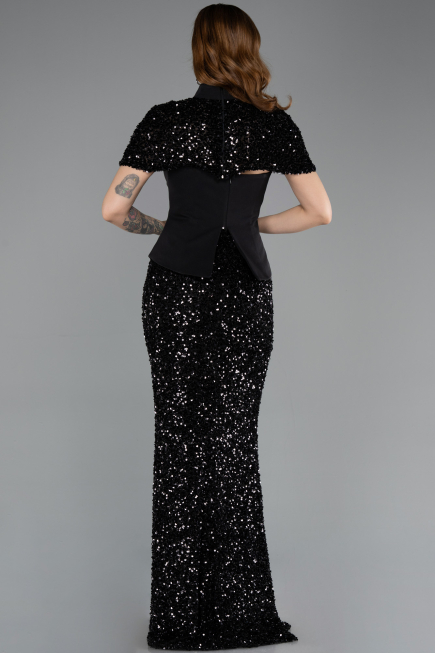 Long Black Evening Dress ABU5640