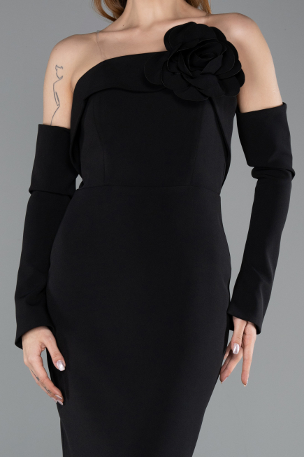 Long Black Evening Dress ABU5629