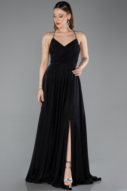 Long Black Evening Dress ABU5632