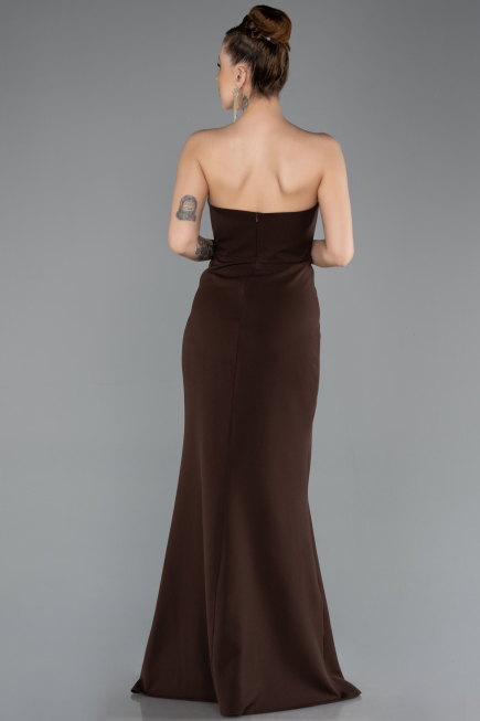 Long Brown Mermaid Prom Dress ABU5680