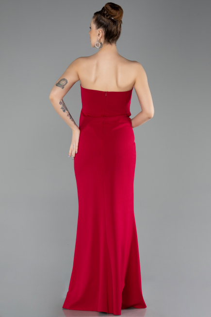 Long Koyu Fuşya Mermaid Prom Dress ABU5680