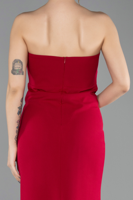 Long Koyu Fuşya Mermaid Prom Dress ABU5680