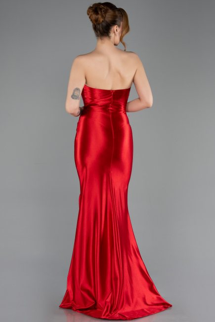 Long Red Prom Gown ABU5707