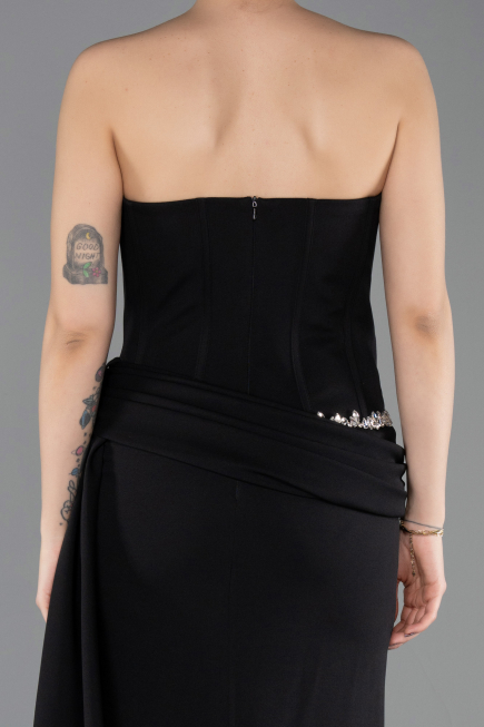 Long Black Evening Dress ABU5737