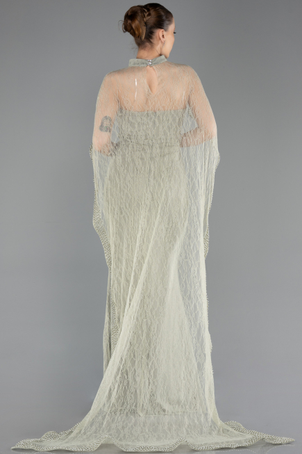 Long Mint Dantelle Evening Dress ABU5739