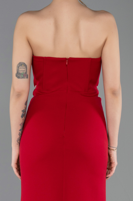 Long Red Evening Dress ABU5747