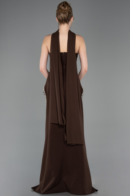 Long Brown Evening Dress ABU5769