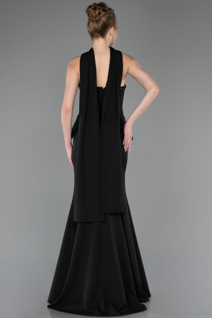 Long Black Evening Dress ABU5774