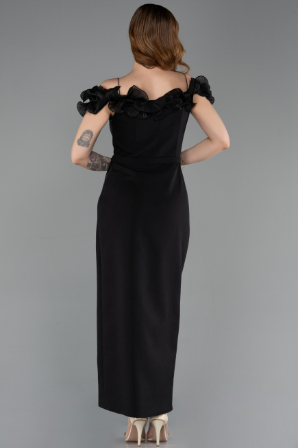 Midi Black Cocktail Dress ABK2545