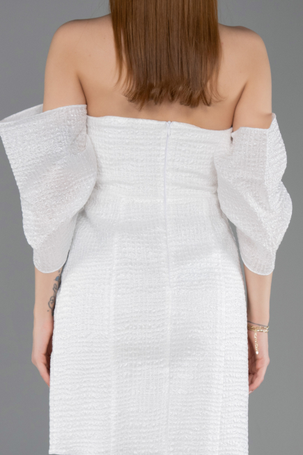 Short White Cocktail Dress ABK2563
