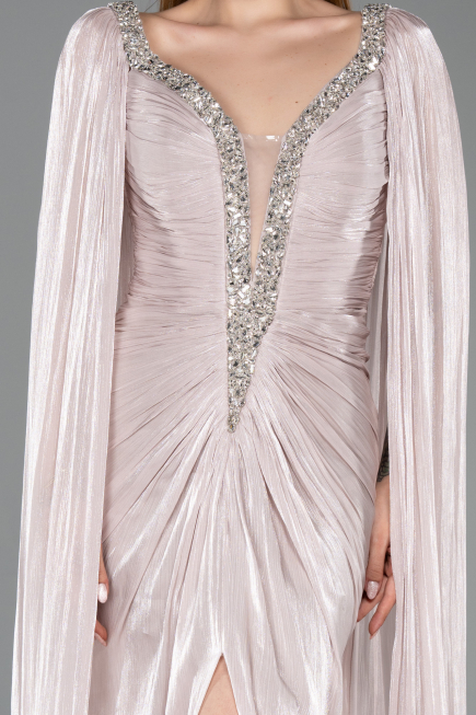 Long Mink Chiffon Evening Dress ABU5868
