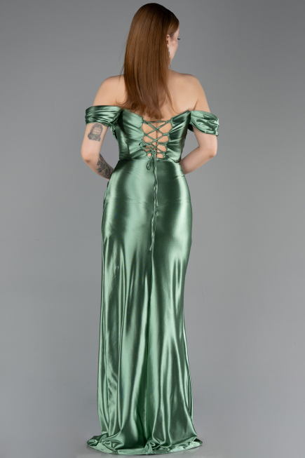 Mint Long Evening Dress ABU3611