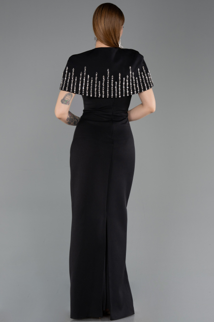 Long Black Evening Dress ABU5889