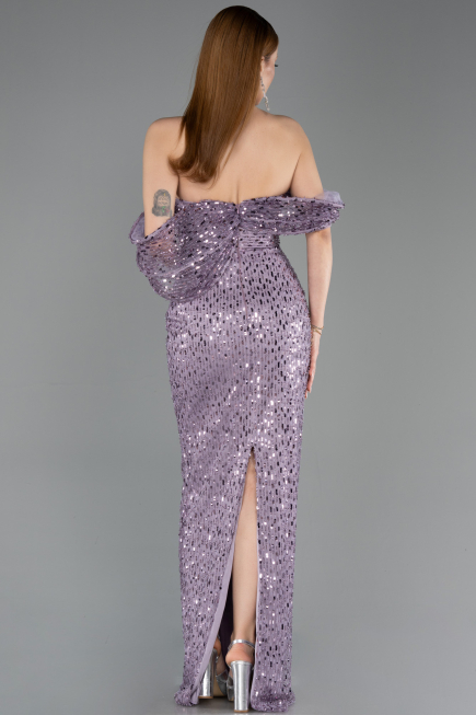 Long Lila Scaly Evening Dress ABU5886